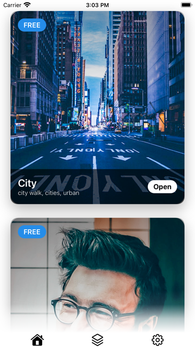 Lp: Lightroom Presets Filters سکرین شاٹس