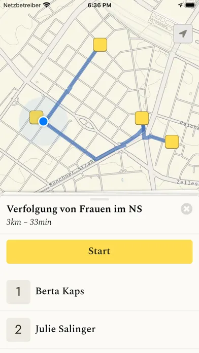 Stolpersteine Guide スクリーンショット