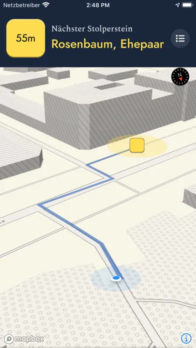 Stolpersteine Guide スクリーンショット