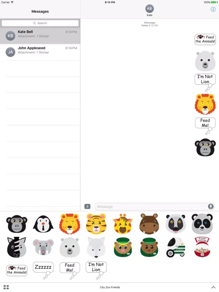 McAnimal Zoo Friends iPad  स्क्रीनशॉट