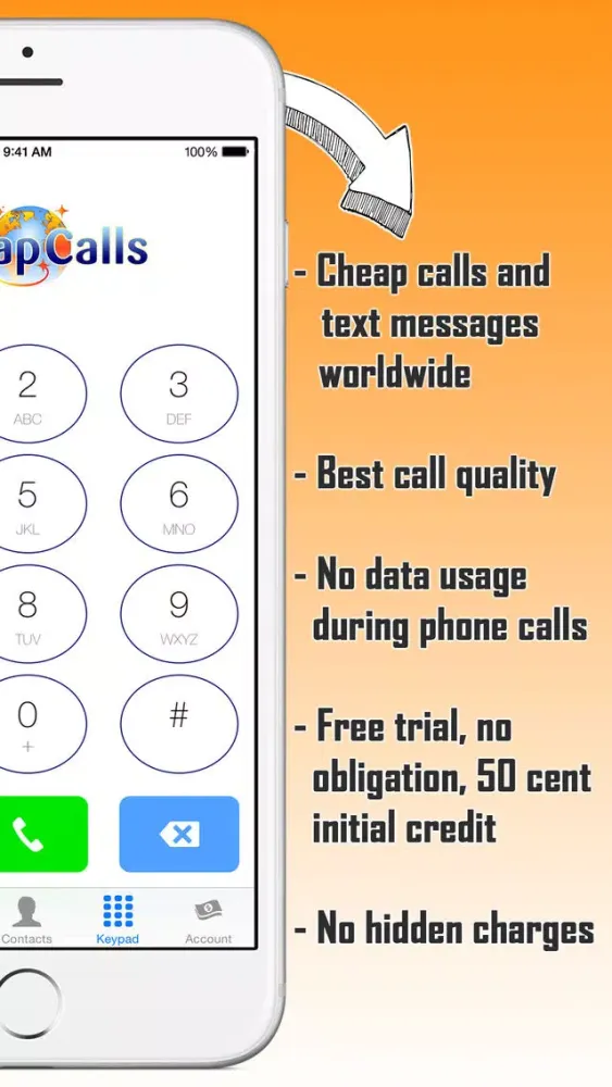 Cheap Calls - Talk more for less سکرین شاٹس