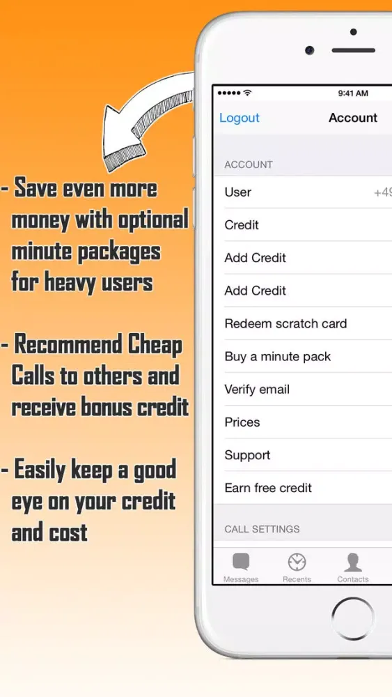 Cheap Calls - Talk more for less سکرین شاٹس