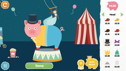 Screenshot di Peter Pig's Money Counter