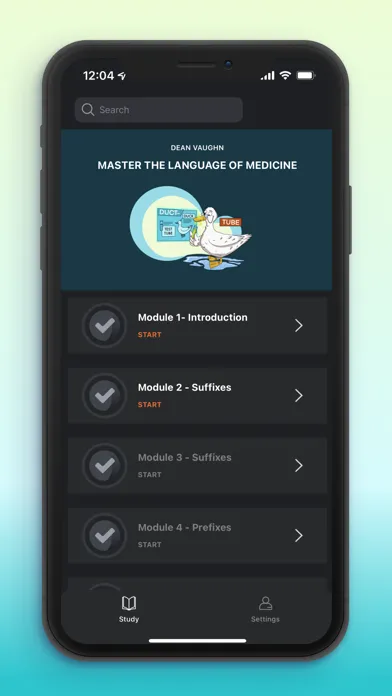 Ảnh chụp màn hình của DeanVaughn Medical Terminology