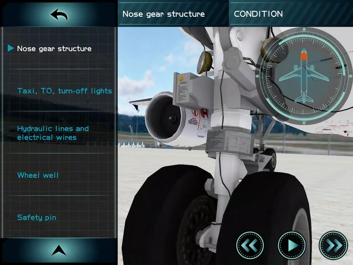 A320 Virtual Walk-around iPad  Screenshots