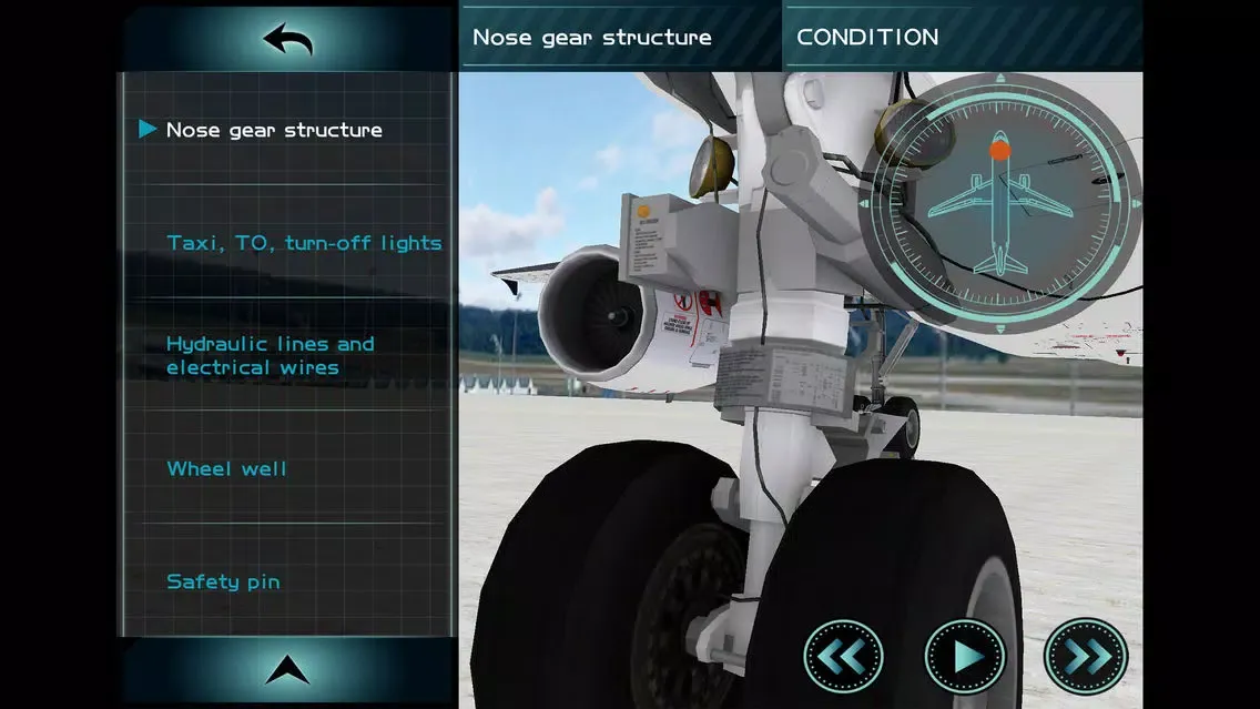 A320 Virtual Walk-around Screenshots
