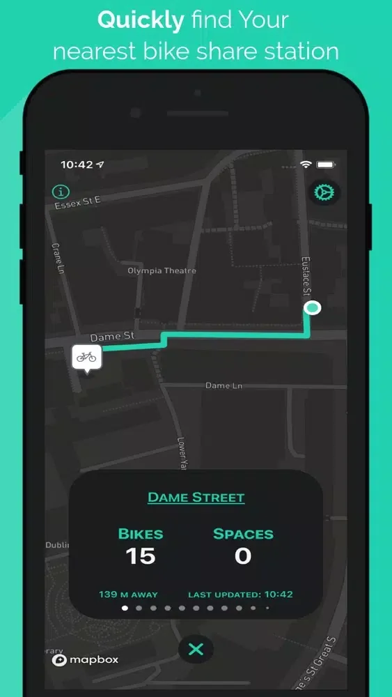 Capturas de pantalla de Bikey - Bike Share Locator