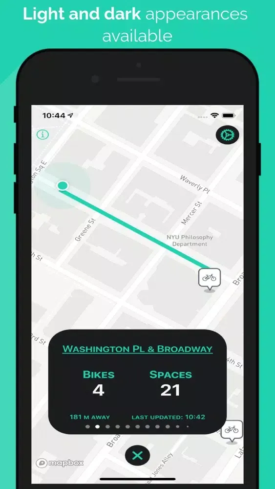 Capturas de pantalla de Bikey - Bike Share Locator