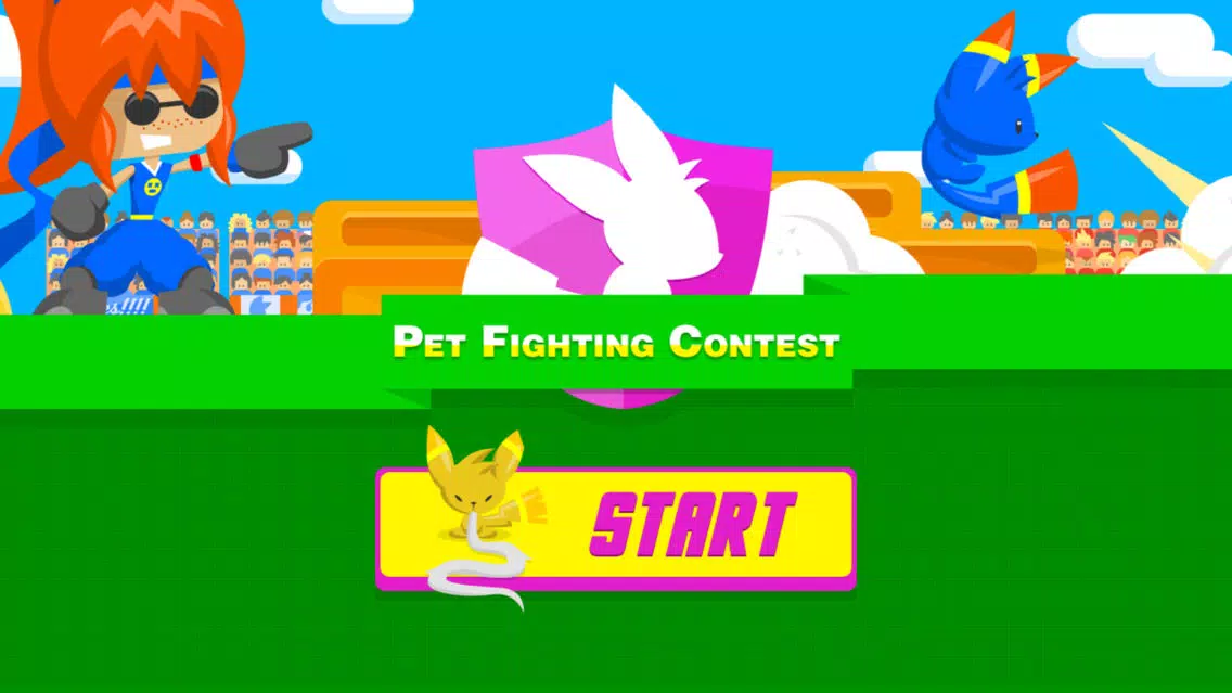 Tangkapan layar Pet fighting contest