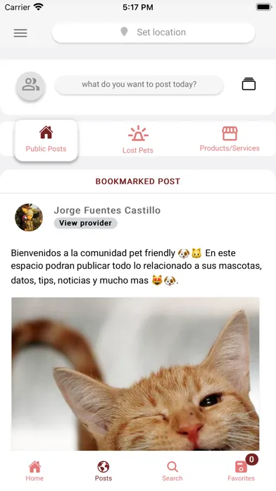 Pet Friendly App 스크린샷