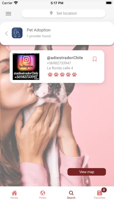 Pet Friendly App 스크린샷