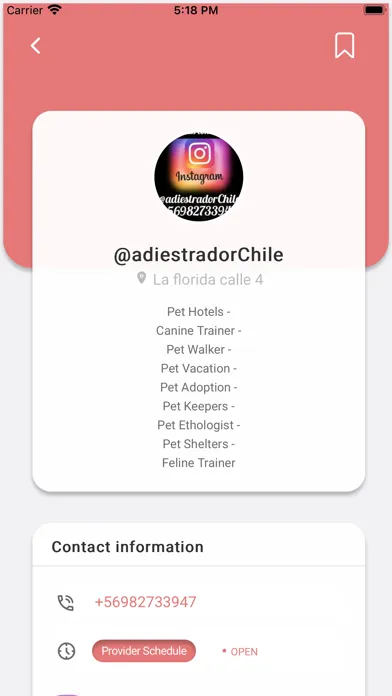 Pet Friendly App 스크린샷