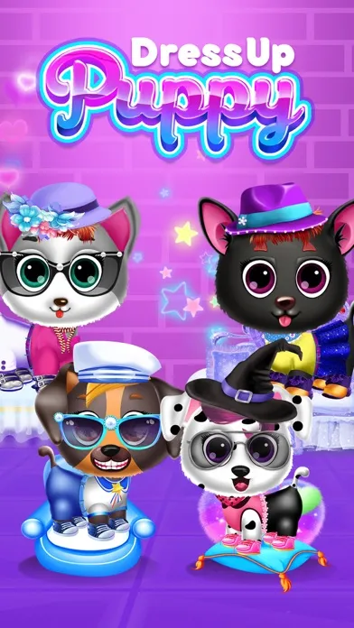 Tangkapan skrin Puppy Dress Up - Dressup Games