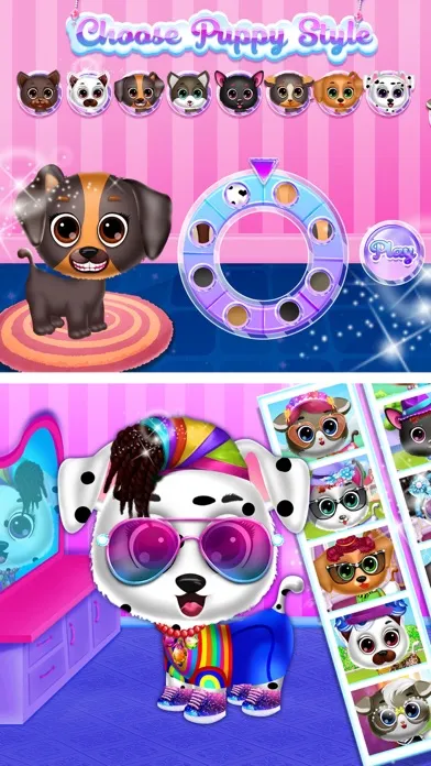 Tangkapan skrin Puppy Dress Up - Dressup Games