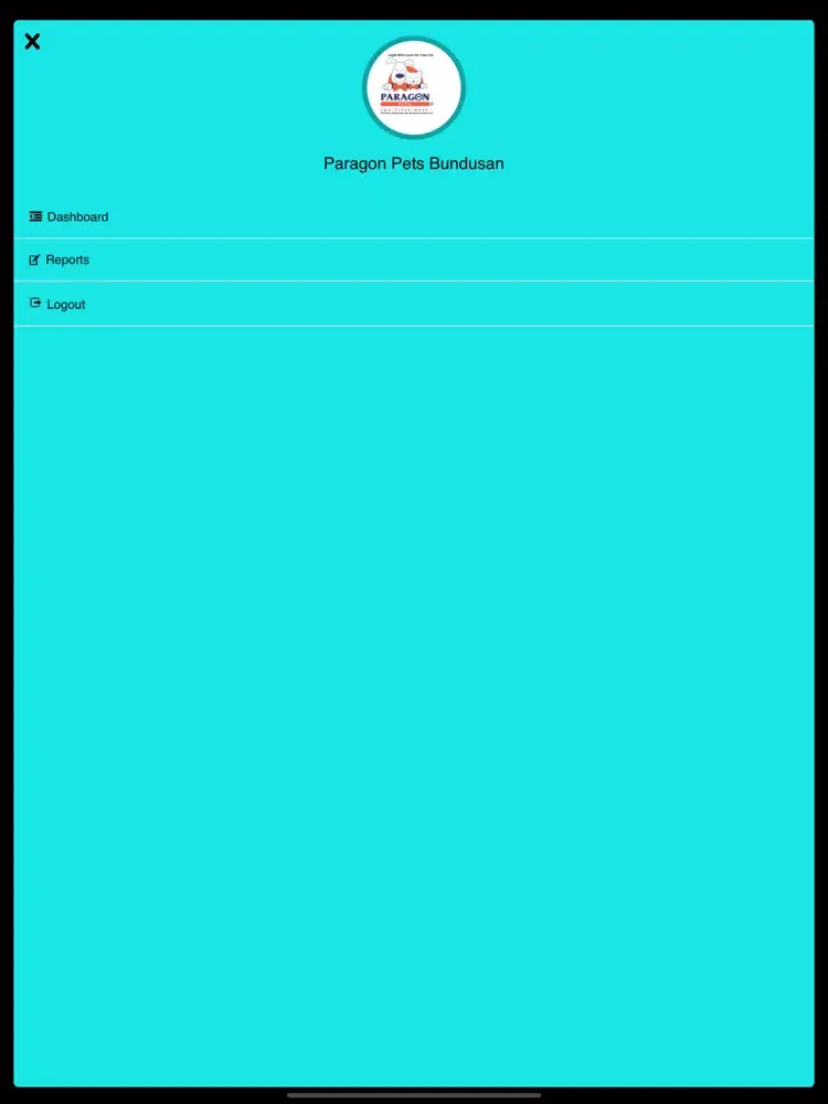 Tangkapan skrin Pet Grocer Mobile Partners iPad 