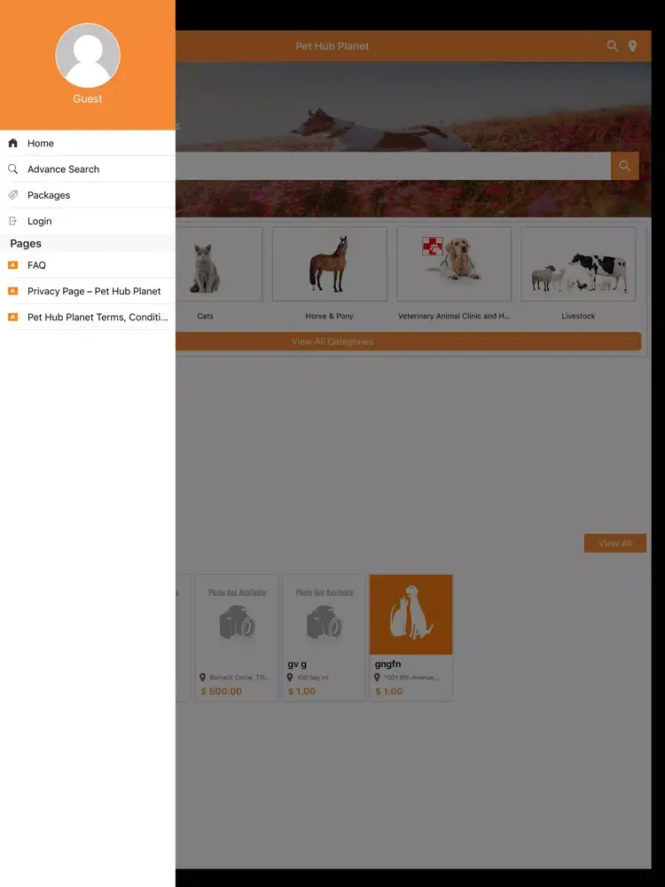 Pet Hub Planet iPad 應用截圖