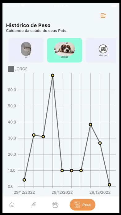 Meu Pet: histórico completo স্ক্রিনশট