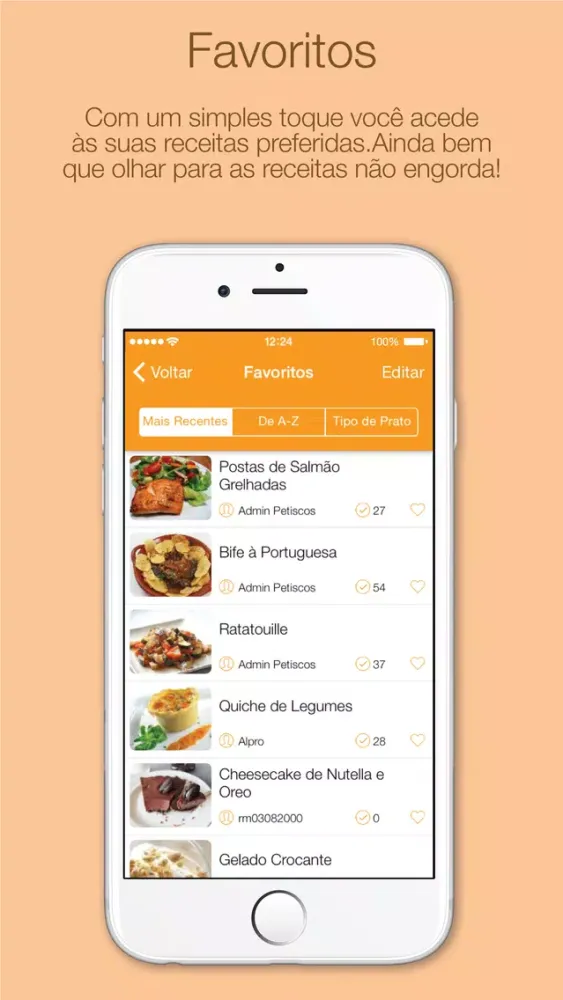 Petiscos - receitas para todos os gostos! স্ক্রিনশট