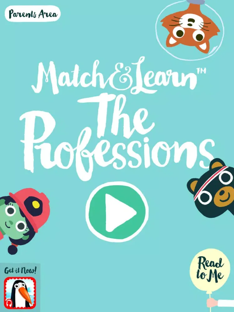 تصاویر Match & Learn The Professions iPad 