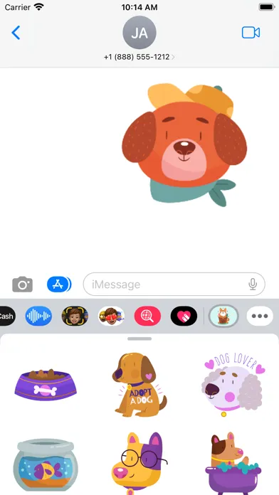 Pet Love Stickers - WASticker स्क्रीनशॉट
