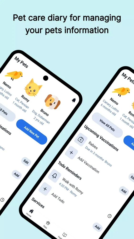 Capturas de pantalla de Pet Health & Care - PetNoter
