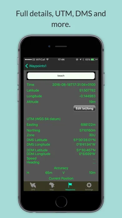 Zrzuty ekranu GPS Receiver HD