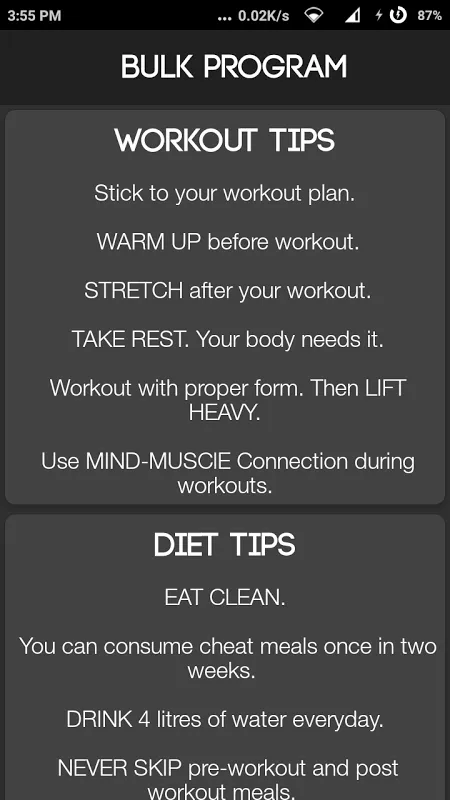 Gym Trainer Pro Screenshots