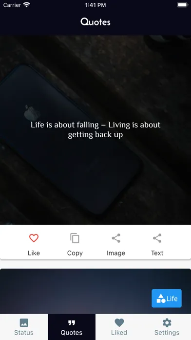 Motivational Quotes & Status應用截圖