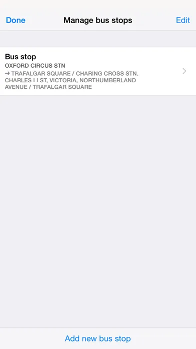 Capturas de pantalla de Next Bus Times for London