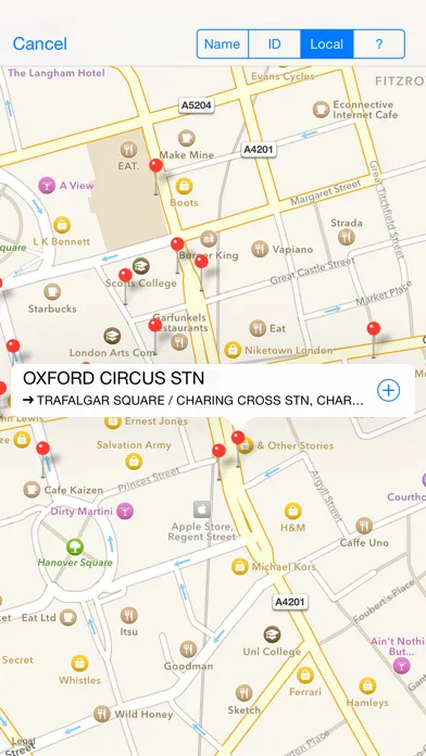 Capturas de pantalla de Next Bus Times for London