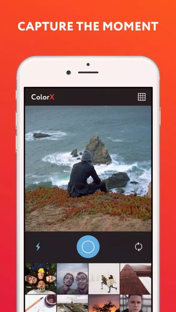 ColorX - Camera and Photo Editor. Create unique custom presets スクリーンショット