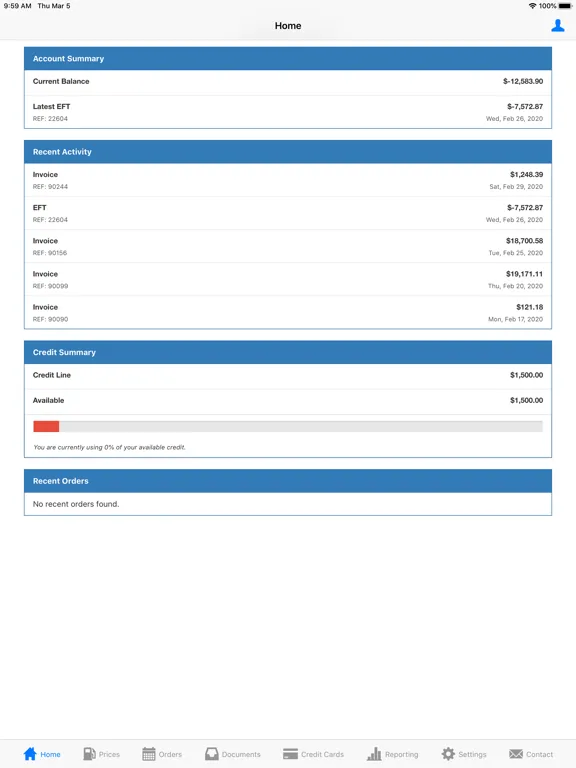 A&M Oil Company iPad 应用截图