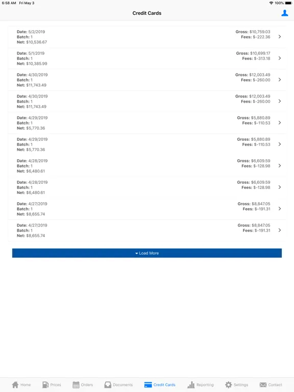 Bumgarner Oil iPad  Screenshots