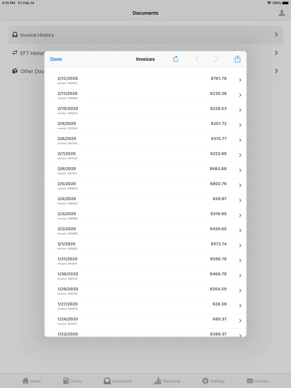 eFuel - On-Site Fueling iPad  Ekran Görüntüleri
