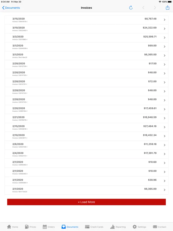 Jackson Energy - Dealer Portal iPad  스크린샷