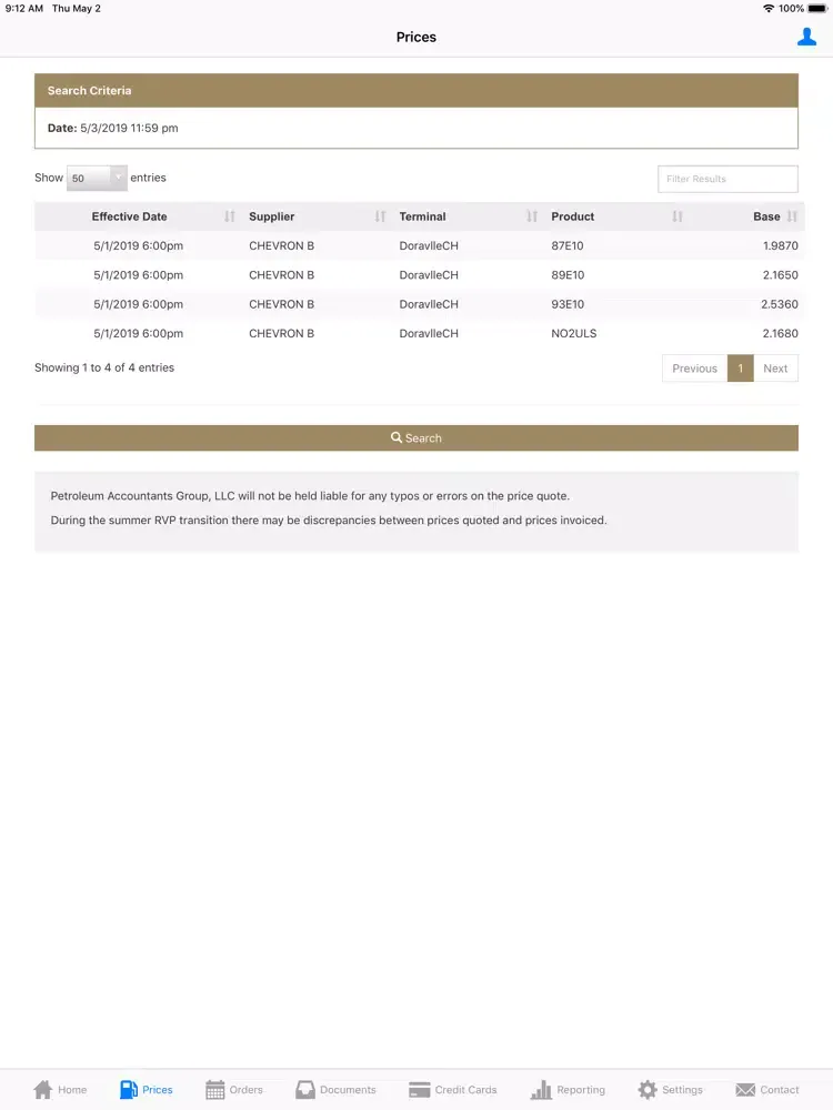Sunstar Petroleum iPad  Screenshots