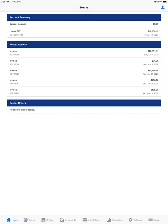 Reliance Oil iPad  Ekran Görüntüleri