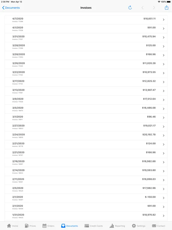 Reliance Oil iPad  Ekran Görüntüleri