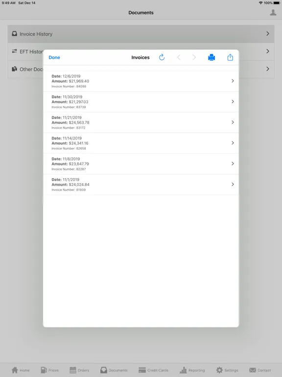 Western States Petroleum iPad  Screenshots