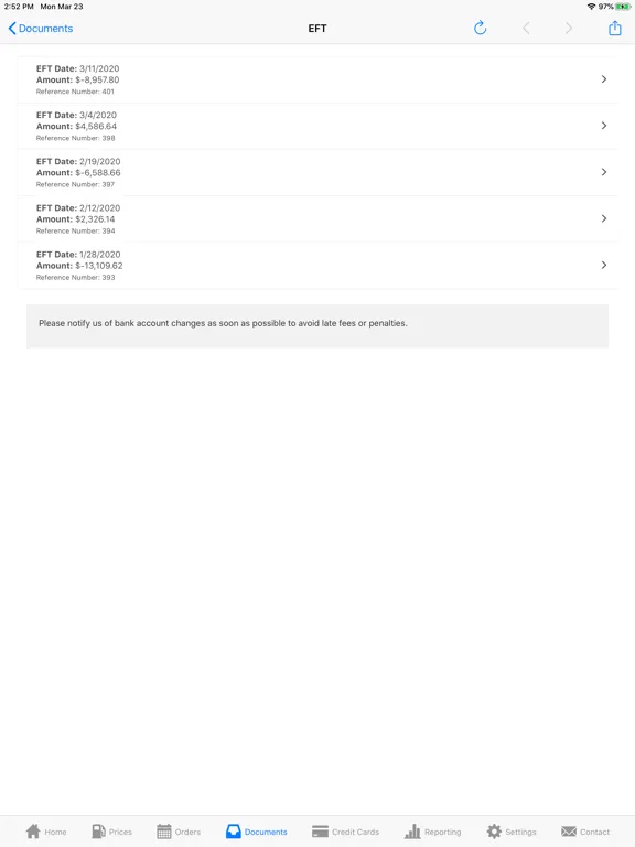 Capturas de pantalla de Woodford Oil iPad 