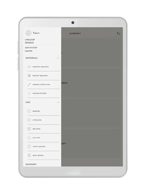 Скриншоты PipeTrak IT iPad 