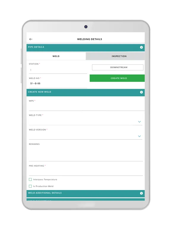 Скриншоты PipeTrak IT iPad 