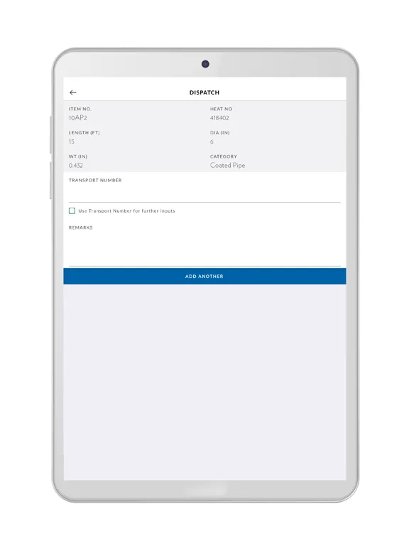 Скриншоты PipeTrak IT iPad 