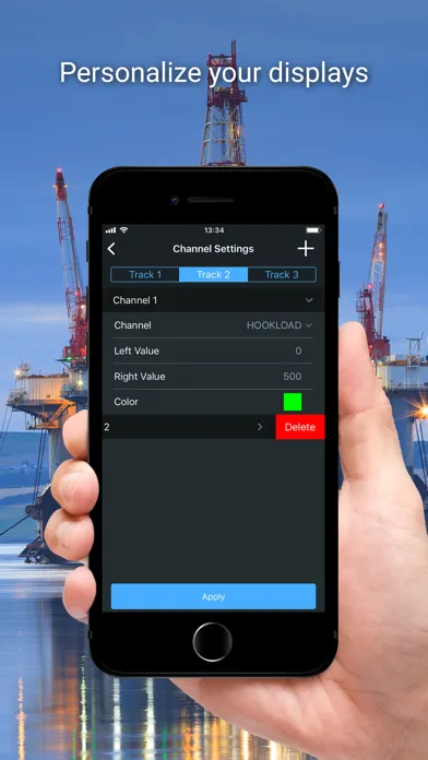 Ảnh chụp màn hình của PetroVue Mobile