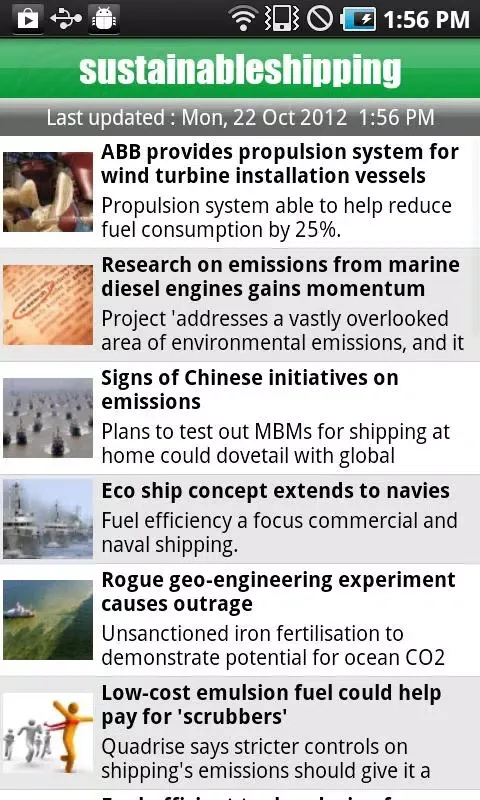 Sustainable Shipping应用截图