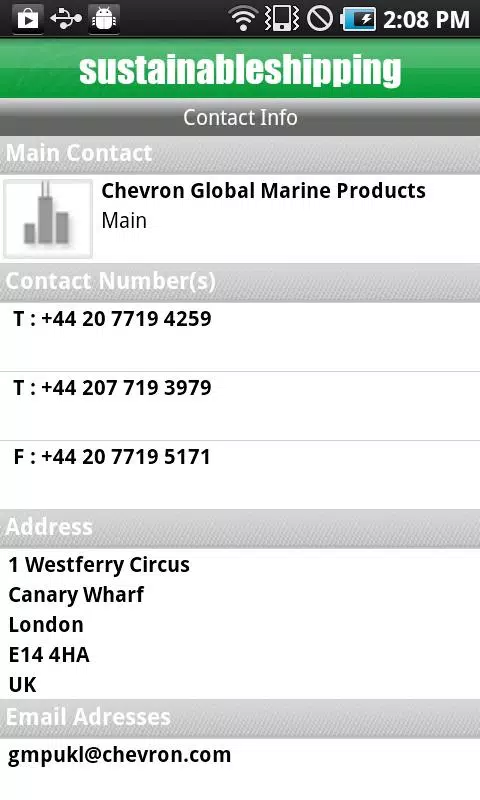 Sustainable Shipping Screenshots