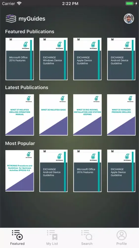 PETRONAS myGuides应用截图