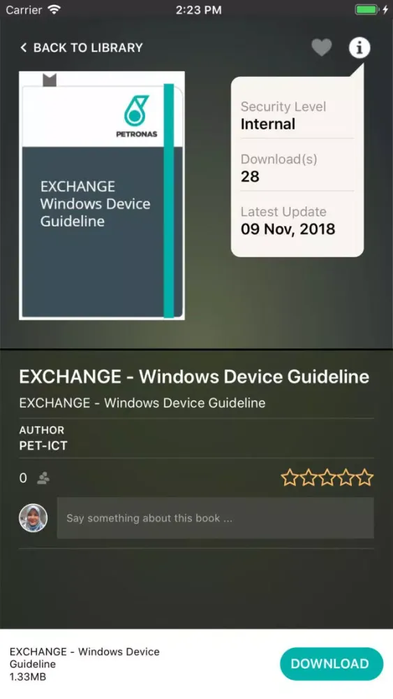 PETRONAS myGuides应用截图