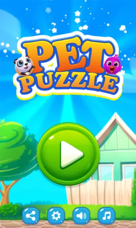 Pets Puzzle Garden Screenshots