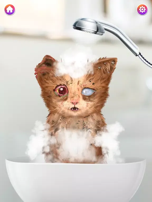 Capturas de pantalla de Cat ASMR: Salon Makeover iPad 
